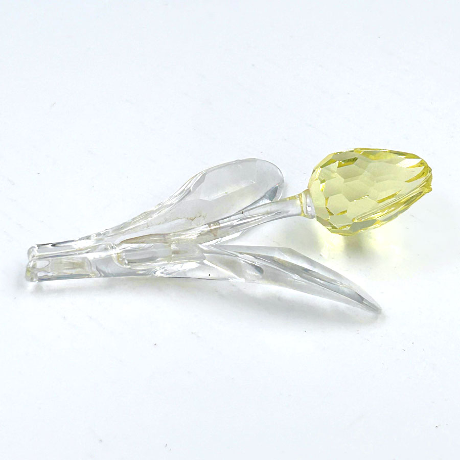 スワロフスキー 2004年 SCS会員限定 黄色いチューリップ 657335 Swarovski SCS Yellow Renewal Tulip ギフト プレゼント