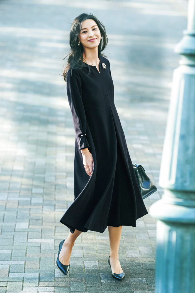 VERY　卒業式　ブローチ　コーディネート