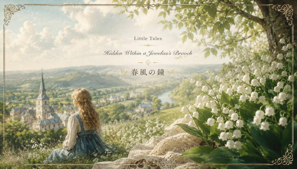 ジュエリスのブローチに隠された小さな物語　春風の鐘