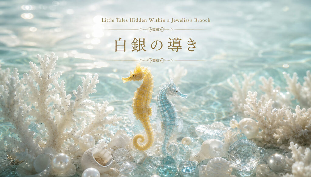 ジュエリスのブローチに秘められた小さな物語　白銀の導き