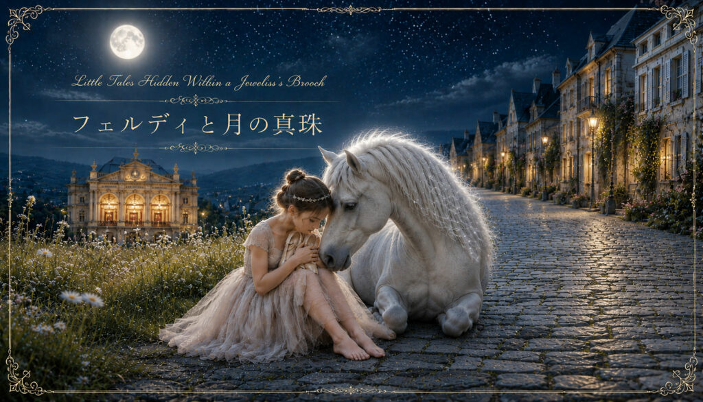 ジュエリスのブローチに秘められた小さな物語　フェルディと月の真珠